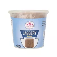 Cukier trzcinowy blok Jaggery Brown Lakshmi 500g