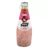 Napój owocowy smak liczi z nasionami bazylii Pran 290ml