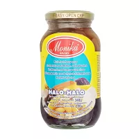 Tropikalna mieszanka owocowa w syropie Fruit Mix Halo-Halo Monika 340g