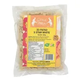 Papads 3D Five Star White Little India 200g