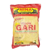 Mąka żółta z bulw manioku Gari Nina 1360g