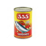 Sardines in Tomato Sauce Hot 555 155g