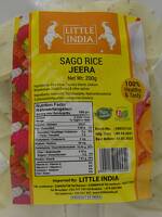 SAGO RICE JEERA 200 G BY LITTLE INDIA