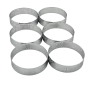 Formy do tartaletek 6 szt. Ø8 cm Besthoff 1299