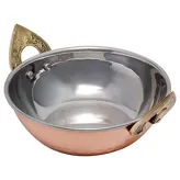 Kadai Bowl Made Of Copper And Stainless Steel 300ml