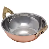 Kadai miska z miedzi i stali nierdzewnej 300ml