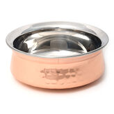 Handi Bowl Made Of Copper And Stainless Steel 300ml