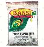Płatki ryżowe cienkie Poha Super Thin Bansi 907g