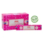 Naturalne kadzidełka o zapachu róży Rose Incense Satya 15g