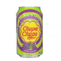 Bebida gaseosa Sparkling Grape Soda Chupa Chups 345ml