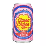 Sparkling Cherry Bubble Gum Soda Chupa Chups 345ml Carbonated Drink