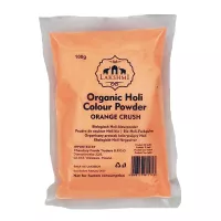 Proszek pomarańczowy Organic Holi Colour Powder Orange Crush Lakshmi 100g
