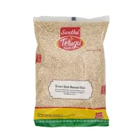 Brown Sona Masoori Rice Telugu Foods 1kg
