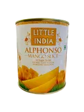 Alphonso Plastry Mango w syropie Little India 850g