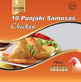 Punjabi Samosa z kurczakiem 10szt. Crown Frozen Foods