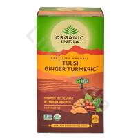 Tulsi Ginger Turmeric 25 teabags Organic India
