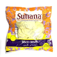 Indyjskie Papadamy Disco Crisps Suhana 200g