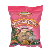 Naturalnie słodkie chipsy z plantanów Plantain Chips Naturally Sweet Doux Tropical Gourmet 85g