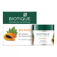 Rewitalizujący peeling usuwający opaleniznę Biotique 75g