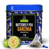 Herbata ziołowa z klitorii ternateńskiej z mangostanem Blue Tea 15 torebek