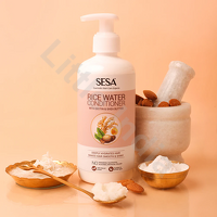 Rice Water Conditioner with Biotin & Shea Butter for Smooth & Shiny Hair 300ml Sesa