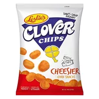 Clover Chips Cheesier Corn Snack Leslies 85g