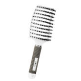 Szczotka do włosów profilowana biała White Profiled Hairbrush Michel Philippe