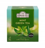 Herbata zielona miętowa Mint Green Tea Ahmad Tea 100 torebek