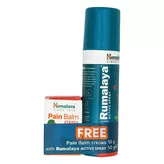 El set Rumalaya Active Spray 50g + Pain Balm Strong Himalaya 10g