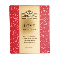 Juego de tés Love Tea Selection Ahmad Tea 4x10 bolsitas