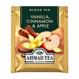 Herbata o smaku wanilii, cynamonu i jabłka Vanilla, Cinnamon & Apple Ahmad Tea 2g