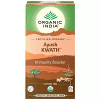 Herbata ziołowa Ayush Kwath Organic India 25 torebek