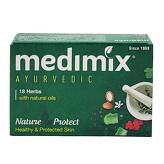 Mydło w kostce 18 ziół Ajurwedyjskie Medimix 125g