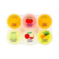 Deser z żelu kokosowego o smaku wieloowocowym Pudding Cocon 480g