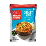 Ready Indian Dish Choley Aloo Haldirams 300g