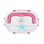 Lunch box stalowy elektryczny różowy Electric Pink Steel Heated Lunch Box - 2