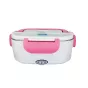 Lunch box stalowy elektryczny różowy Electric Pink Steel Heated Lunch Box