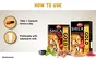 Shilajit Gold cápsulas de energía y vigor Dabur 10 10 cápsulas+2 cápsulas - 3