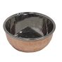 Sosjerka ze stali i młotkowanej miedzi Steel And Hammered Copper Gravy Boat Fern - 2