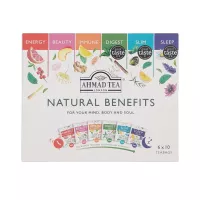 Zestaw herbat Ahmad Tea Natural Benefit 6×10 torebek