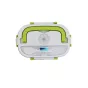 Lunchbox stalowy elektryczny zielony Electric Green Steel Heated Lunchbox - 3