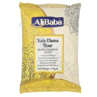 Mąka z brązowych ciecierzyc Kala Chana Flour AliBaba 1kg