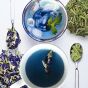 Butterfly Pea Lemongrass Herbal Tea Blue Tea 15 Pyramid Teabags - 2