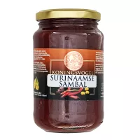 Sos Chili Hot Pasta Sambal Surinaamse Koningsvogel 375g