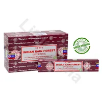 Natural Indian Rain Forest Incense Sticks 15g Satya