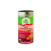 Tulsi Pomegranate Green Tea (loose leaf tea) 100g Organic India