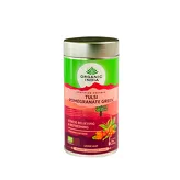 Herbata zielona liściasta Tulsi z granatem Organic India 100g