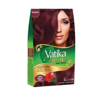Краска для волос бургундского цвета Henna Hair Color Dabur Vatika 60g