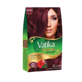 Краска для волос бургундского цвета Henna Hair Color Dabur Vatika 60g