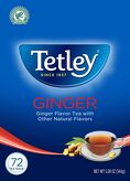 Ginger flavor tea 72 tea bags Tetley
